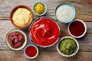 saucen dressing lebensmittel kalorien kalorientabelle