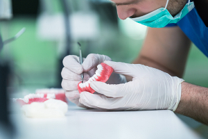 Behandlung Zahnprothese