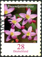 Bachblüte Centaury briefmarke