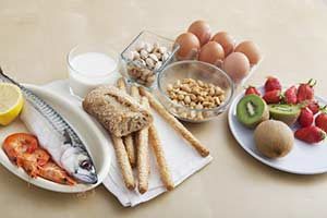 Lebensmittel Allergie Juckreiz