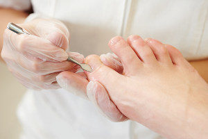 Behandlung Medizinische Fußpflege