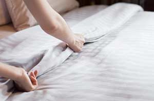 Bett Wäsche, Schnarchen , Bio-Bettwäsche für Allergiker