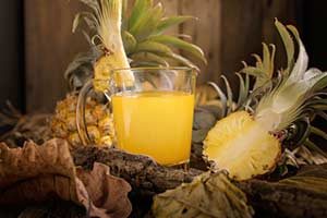 Ananas Saft, wohlschmeckend und Gesund!