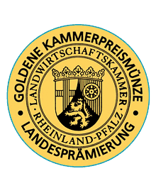 Goldene Kammerpreismünze Gütesiegel