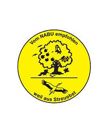 NABU-Qualitätszeichen für Streuobstprodukte