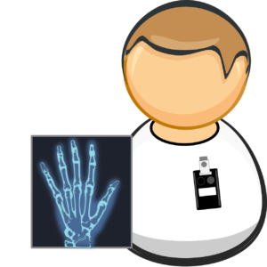 Hand Rötngenaufnahme X ray Arzt Radiologe Handchirurgie