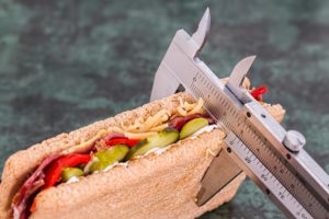 Ernährungsberatung Sandwich essen gewicht abnehmen kcal 