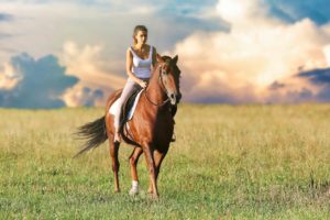 Hippotherapie pferd reiten