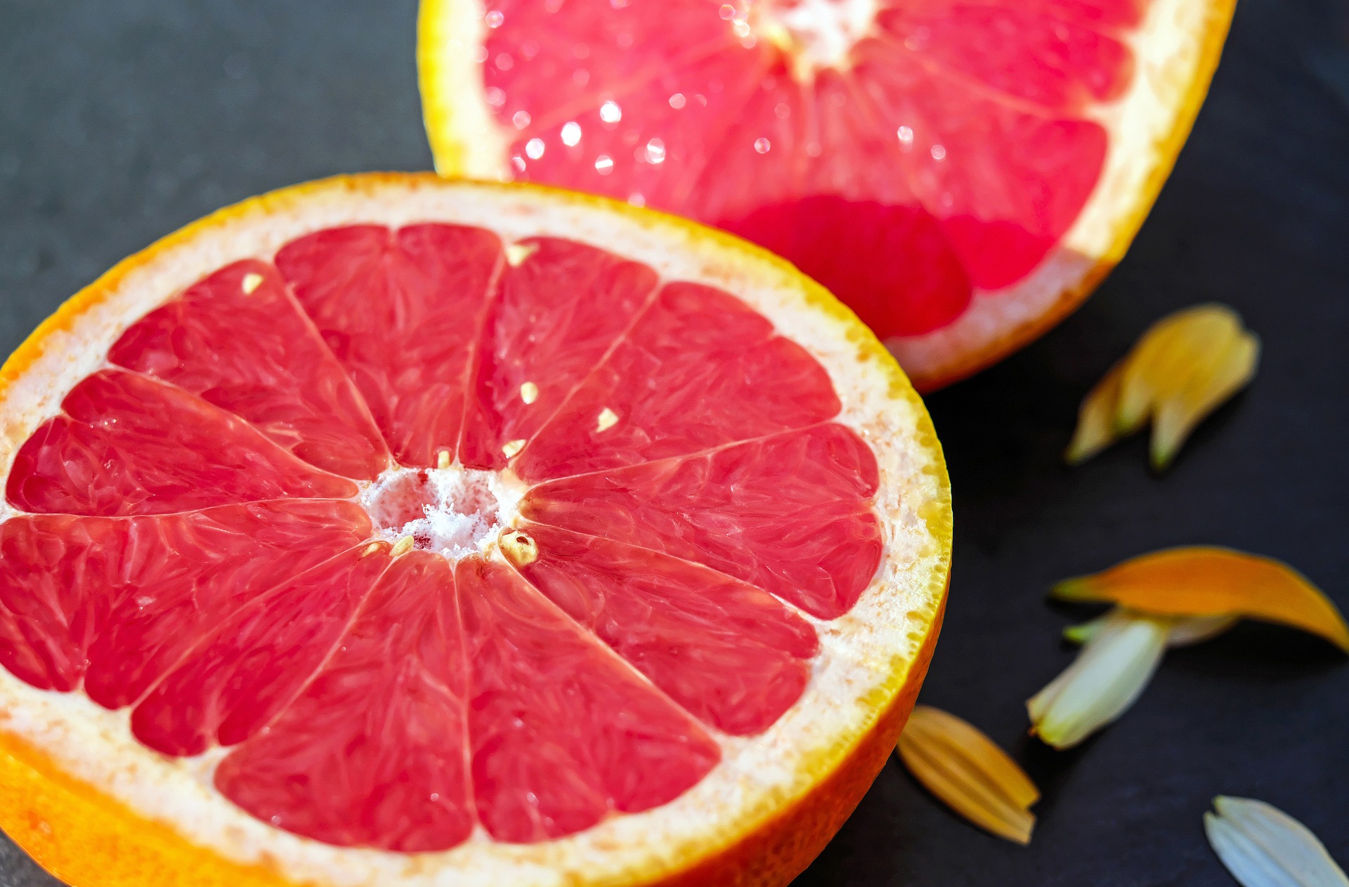 Grapefruitschale zur Gewichtsreduktion