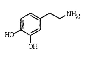 Dopamin Molekül Glückshormone