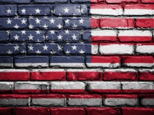 flagge , vereinigte staaten , amerika , wand , lackiert , american , usa flagge , vereint , staaten , symbol , nationalen , streifen , amerikanische flagge hintergrund